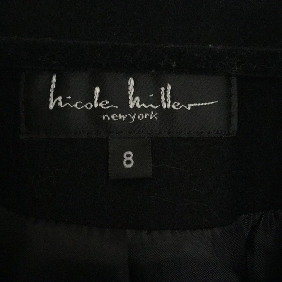Black Wool Winter Coat - Picture 2 of 5